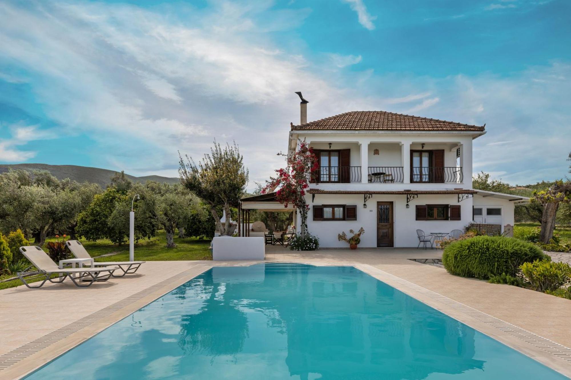 Villa Lola - 3 Bedrooms & Private Pool Lithakia  Exteriér fotografie